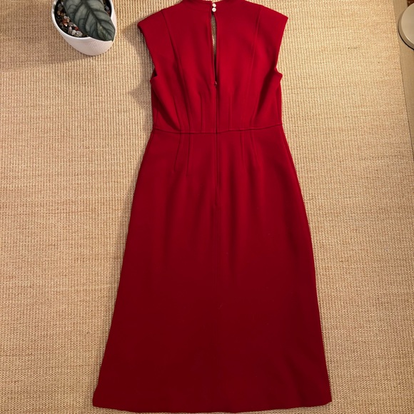 Red, Cocktail Anthropologie Midi dress - Picture 8 of 8